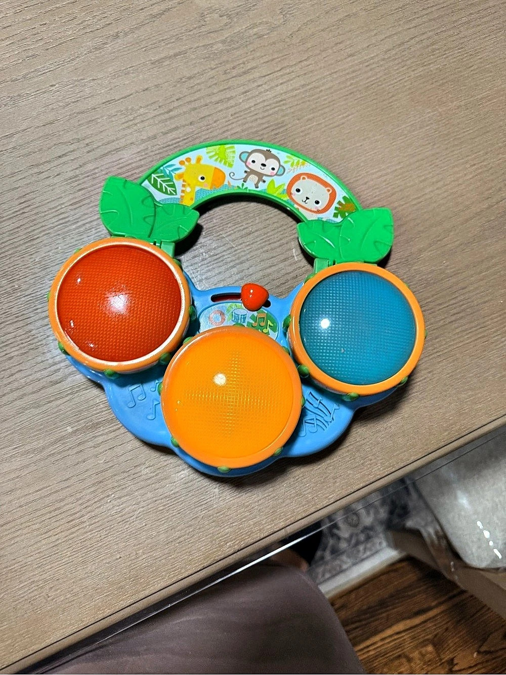Baby Einstein Glow & Discover Light Bar Activity Station Blue & Orange